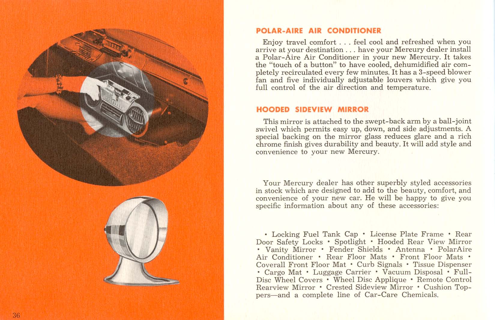 1961 Mercury Owners Manual Page 3